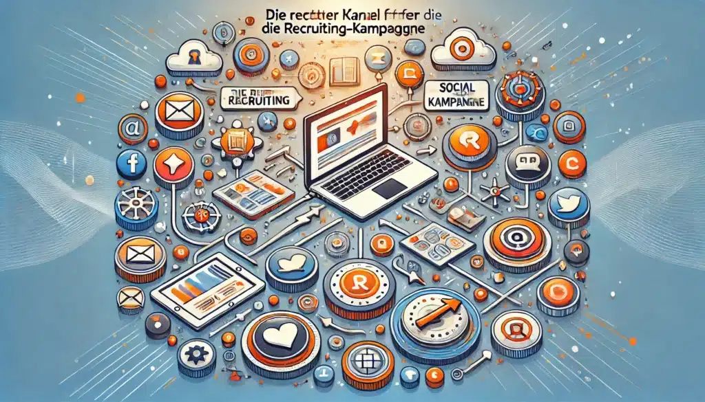 Die richtigen Kanäle für die Recruiting-Kampagne wählen